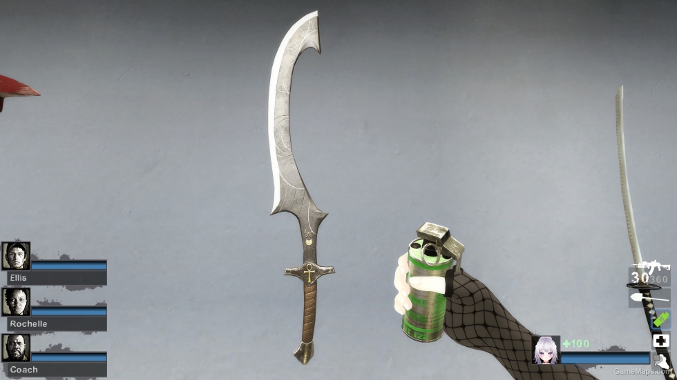 [Machete] Khopesh Sword [Sound fix Ver]
