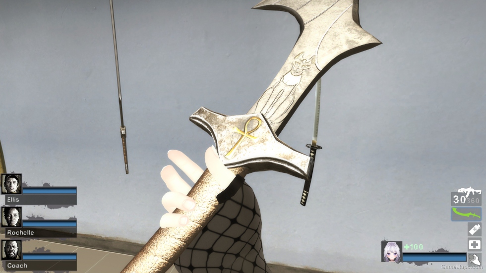 [Machete] Khopesh Sword [Sound fix Ver]