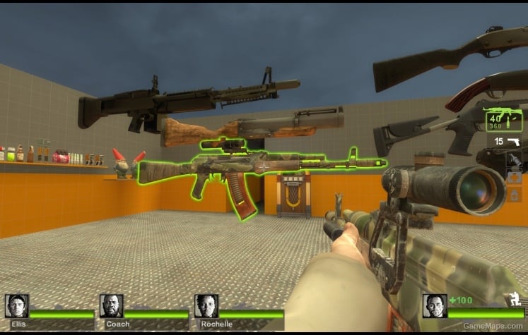 Metro 2033 Kalash AK-74M (AK-47)