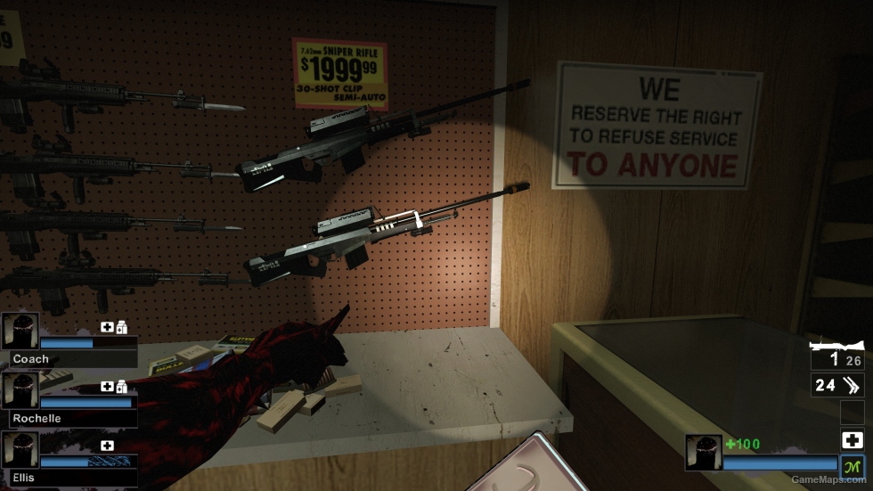[Miltitary Sniper] Half-Life Vance Overwatch Sniper Rifle v4 [Sound fix Ver, request]