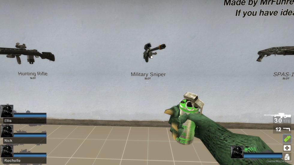 [Miltitary Sniper] Half-Life Vance Overwatch Sniper Rifle v4 [Sound fix Ver, request]