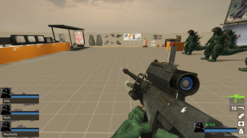 [Miltitary Sniper] Half-Life Vance Overwatch Sniper Rifle v4 [Sound fix Ver, request]