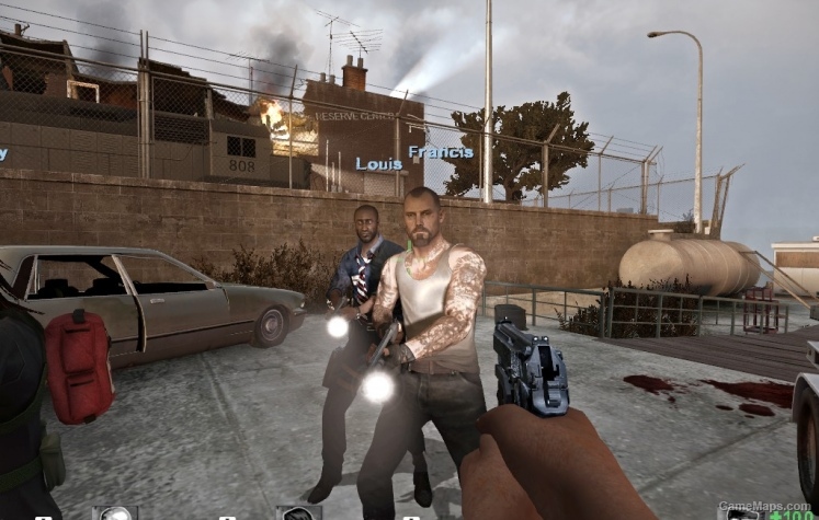 'NOOO, MY VEST" Francis