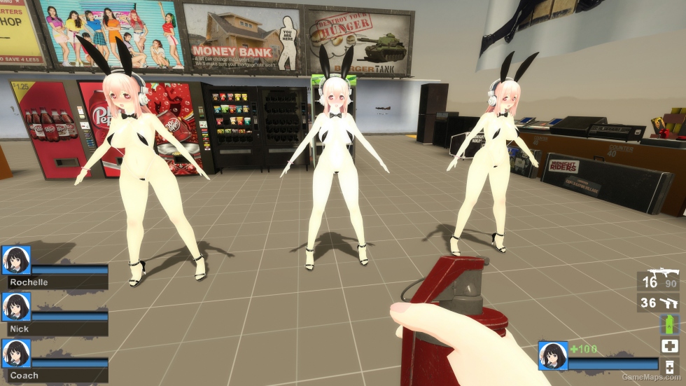 [R18+]Super Sonico Bunny replaces boomer (Mod) for Left 4 Dead 2 - GameMaps.com
