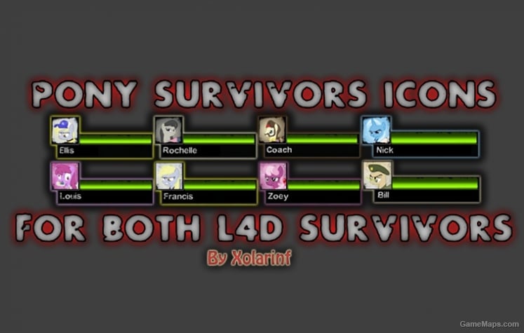 (Request) Pony survivors icons (include lobby icons)