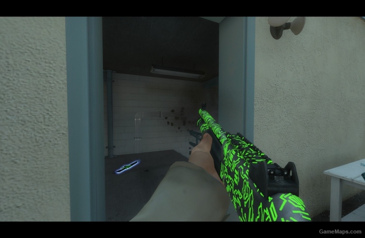  Tron (green) weapon skinpack