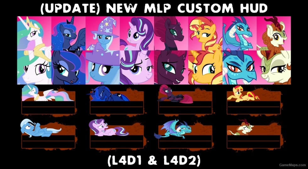 [UPDATE] New MLP Custom HUD (L4D1 & L4D2)