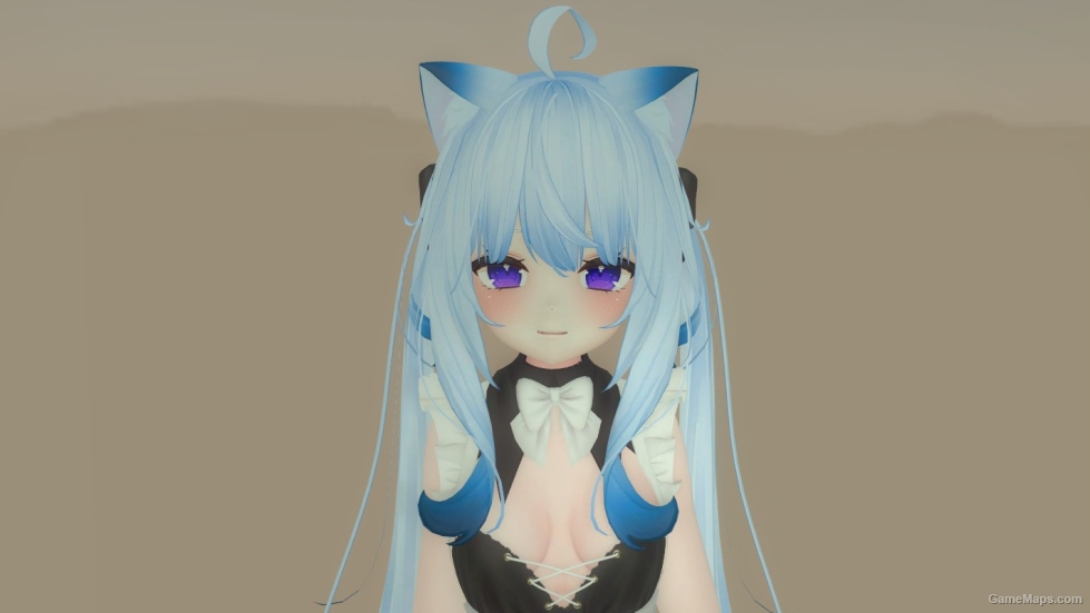 [VRC] Maya - Default Dress in Blue (AllSurvivors)
