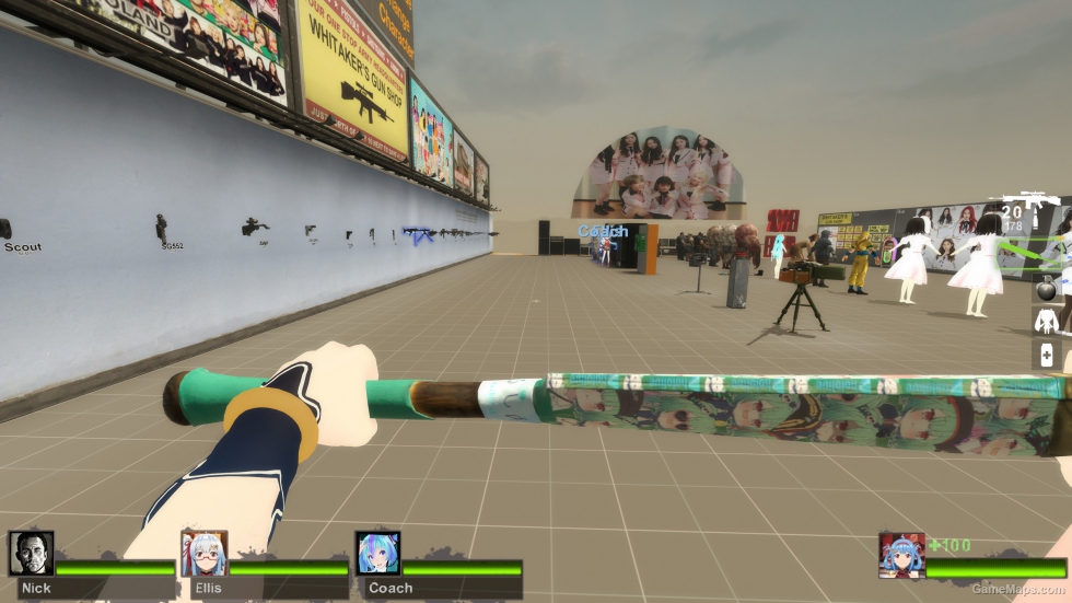 [Vtuber] Uruha Rushia Cricket Bat (request)