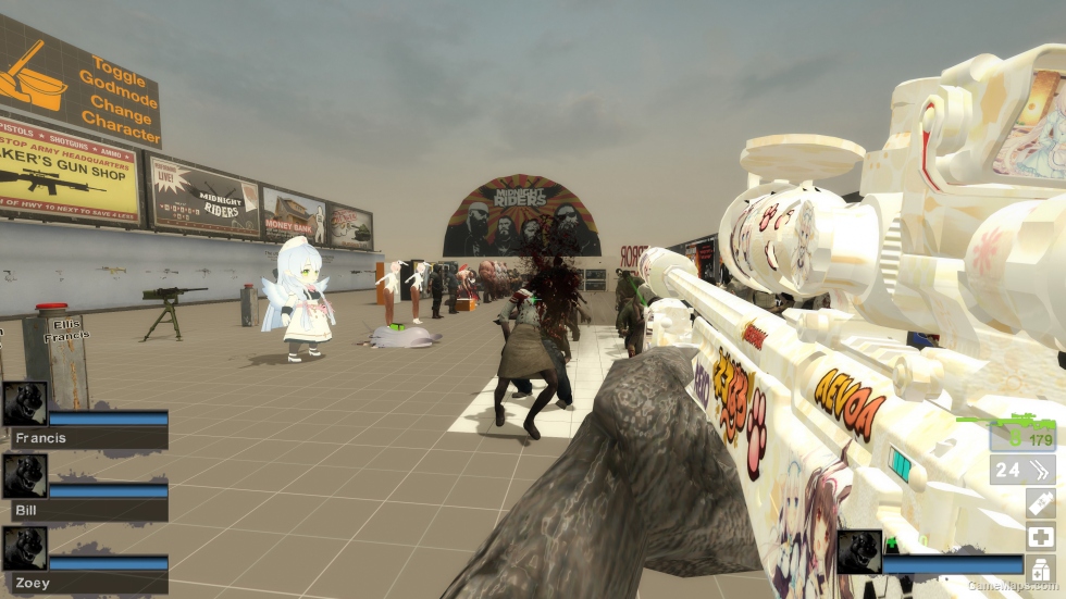 [Wife's Gun] L115A3 T1 Chocolate and Vanilla Cat Girl [AWP] (Sound fix Ver, request)