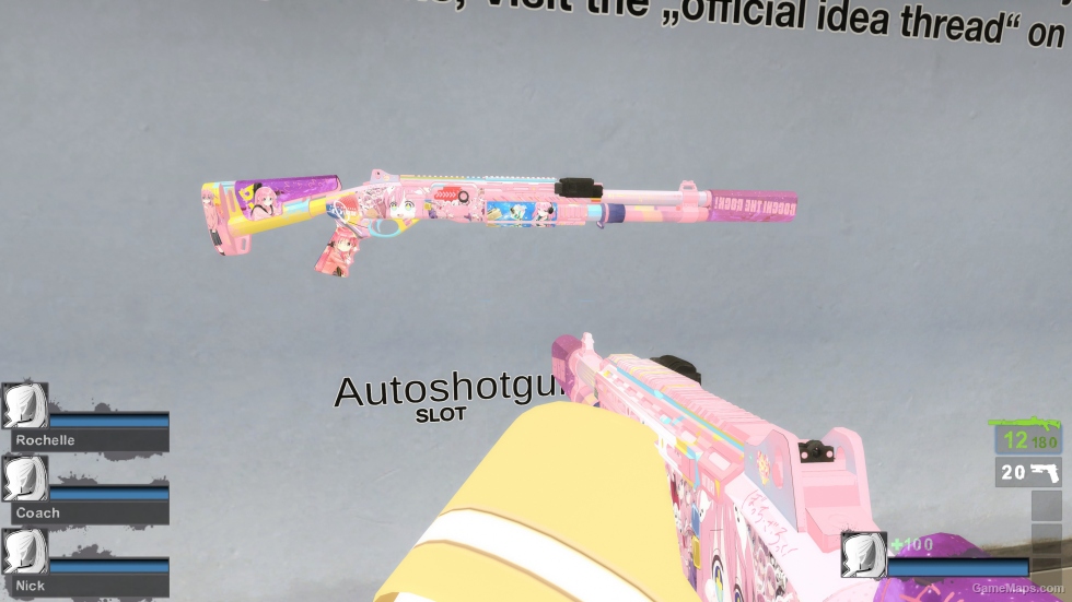 (Without Scope)[Bocchi the Rock!]S890 - Bocchi(Replace m1014) v2