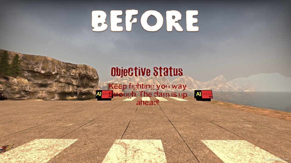 A Dam Mission - Text and Voice Removal Patch
