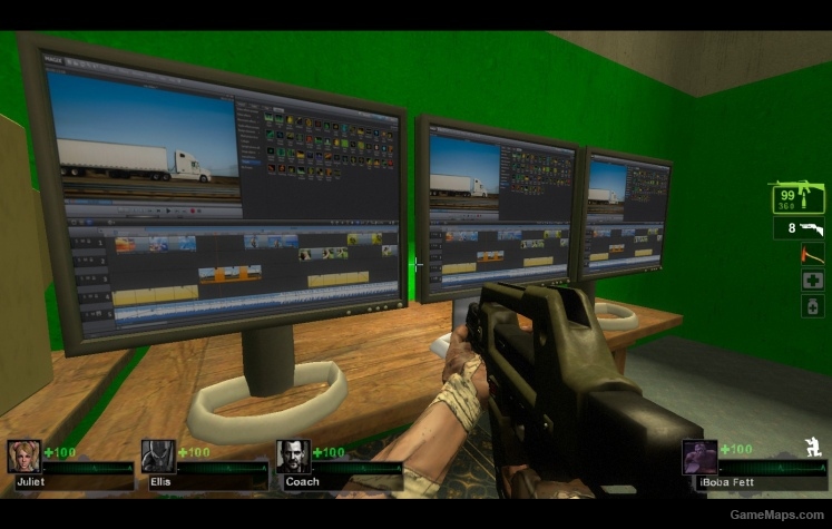 A more 'realistic' desktop screen