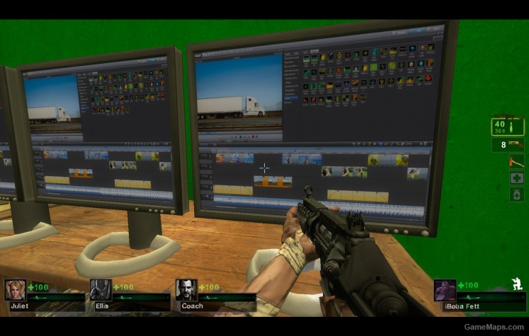 A more 'realistic' desktop screen
