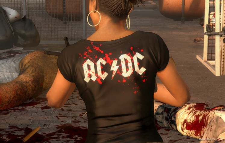 AC/DC Black Leather Rochelle Body