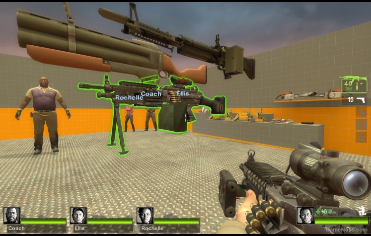 ACOG LAM M249 RAW (AK47)