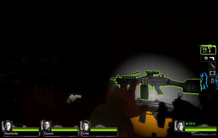 ACOG LAM M249 RAW (M16)