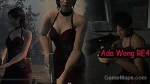 Ada Wong RE4 with Red Dress