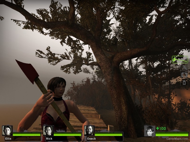 Ada Wong RE4 with Red Dress