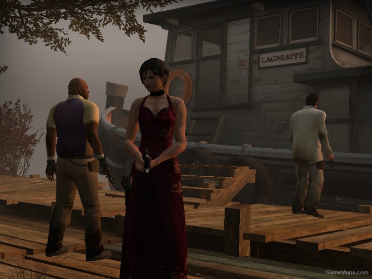 Ada Wong RE4 with Red Dress