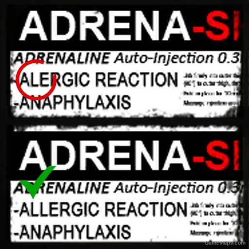 Adrenaline Shot Typo Fix