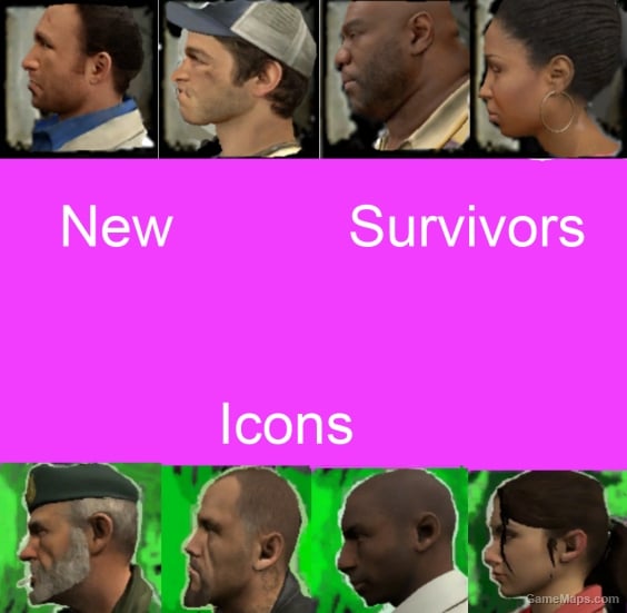 Advanced survivors icons