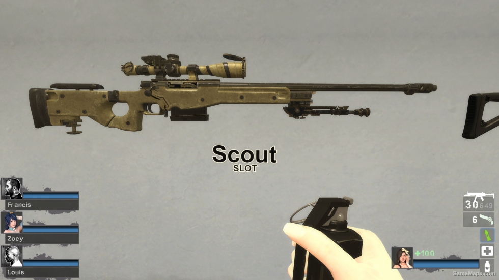 AI AWM .338 (Scout) v2 (request) [Sound fix Ver]