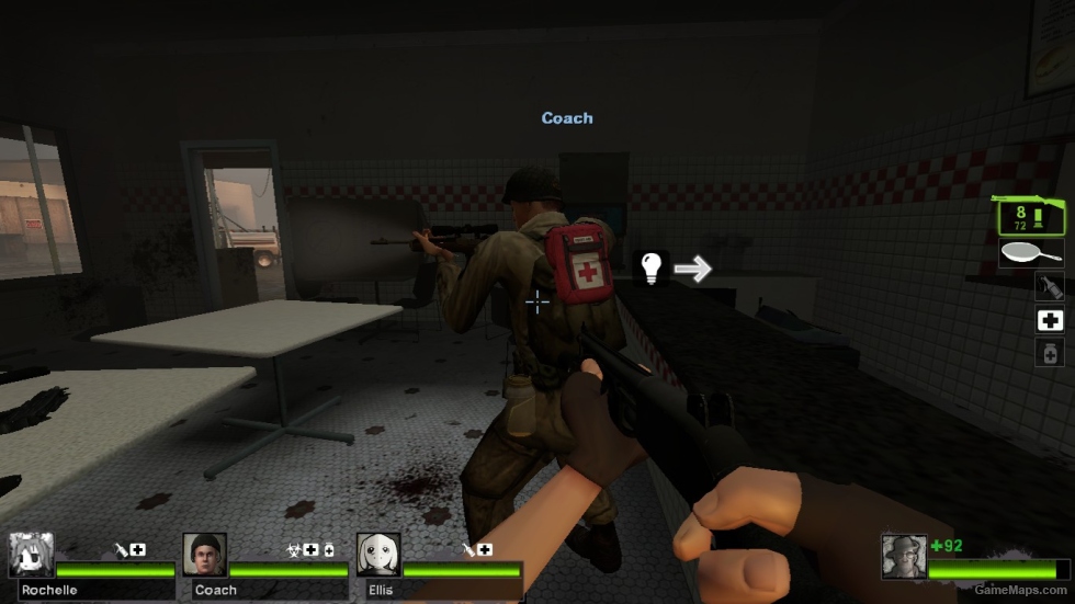 Airborne soldier from Medal of honor allied assault (coach)