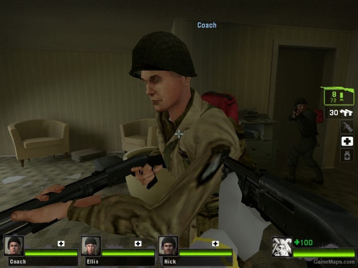 Airborne soldier from Medal of honor allied assault (coach)