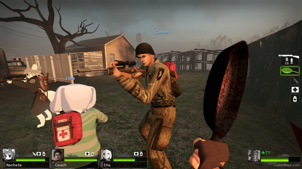 Airborne soldier from Medal of honor allied assault (coach)