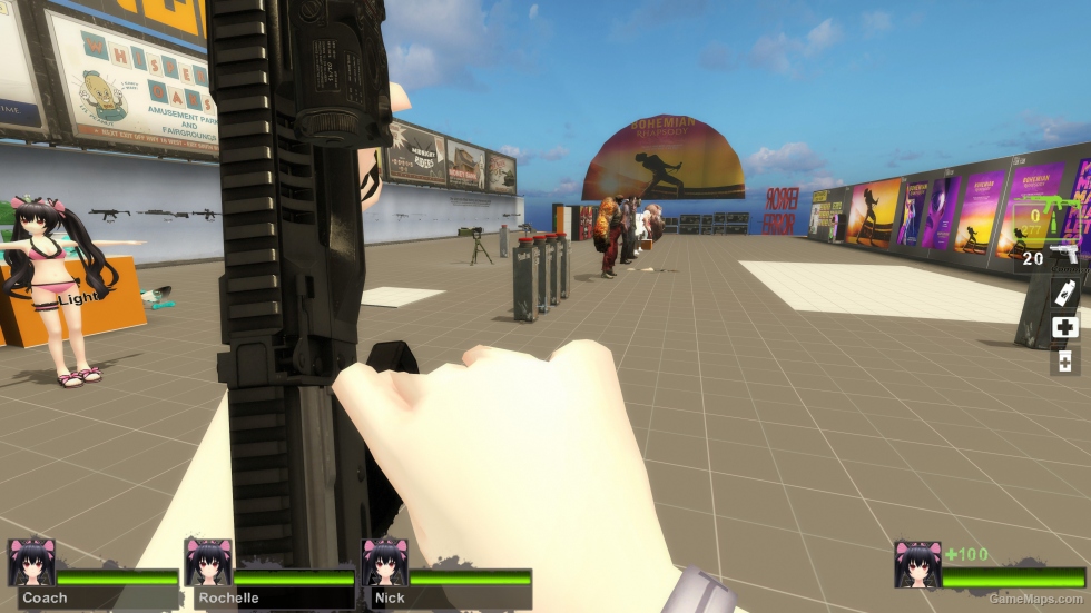 AK12 foregrip laser black2 (M16A2)
