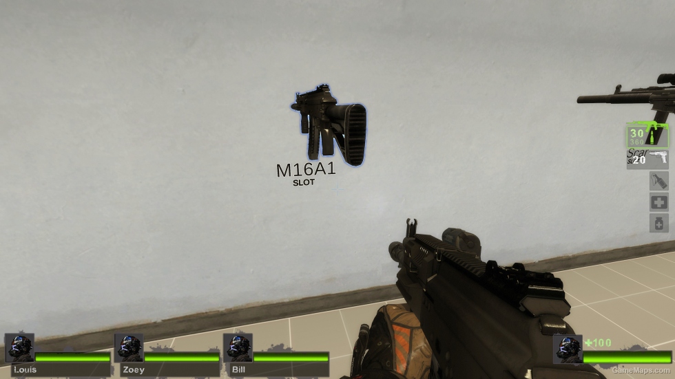 AK12 foregrip laser black (M16A2)