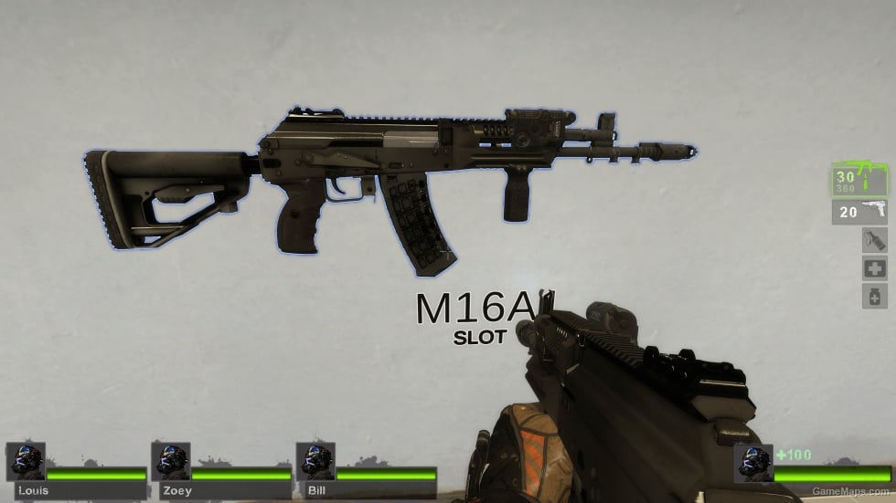 AK12 foregrip laser black (M16A2)