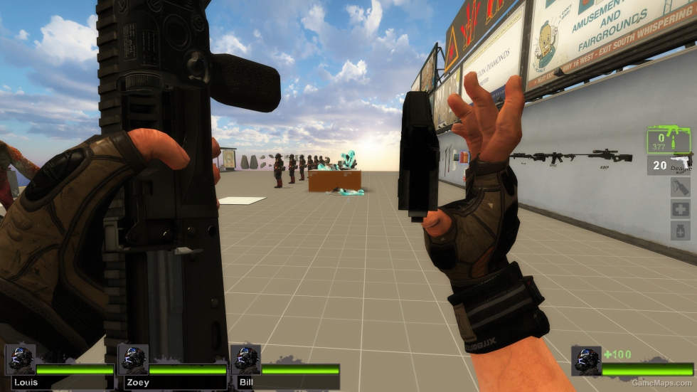 AK12 foregrip laser black (M16A2)