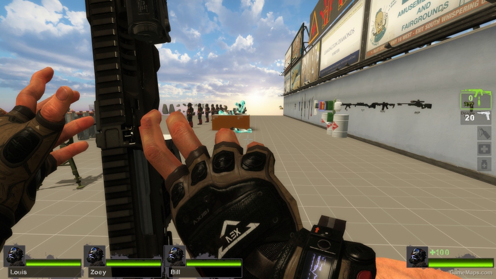 AK12 foregrip laser black (M16A2)