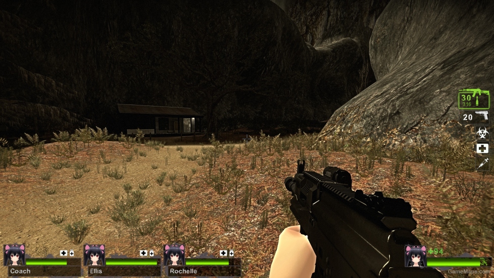 AK12 foregrip laser black (M16A2)