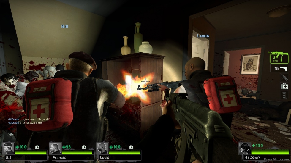 AK47 Rifle Particle