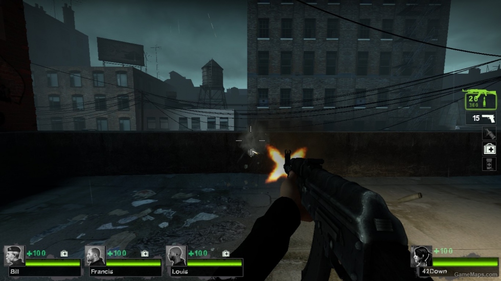 AK47 Rifle Particle