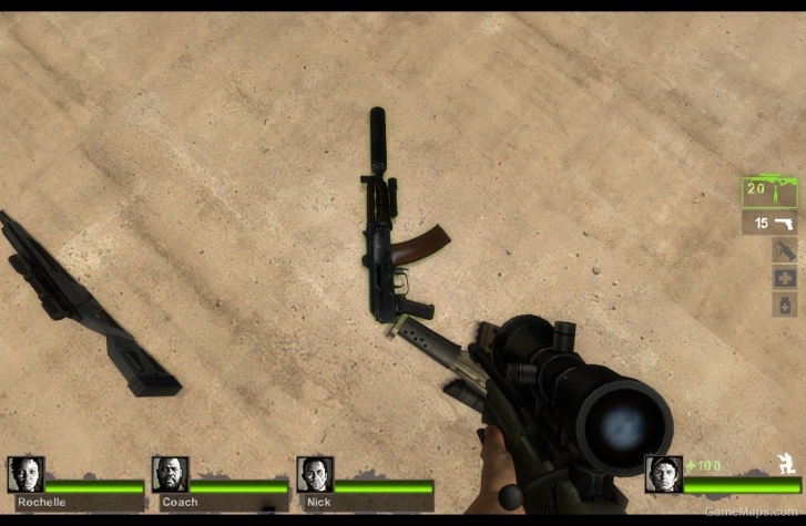 AKS74U Suppressed Stockless