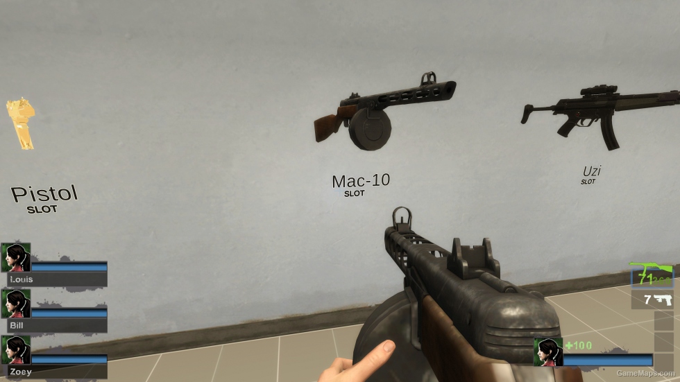 Alex_D_Vasilkov's WAW PPSH-41 For MAC-10 (Suppressed SMG) [request]
