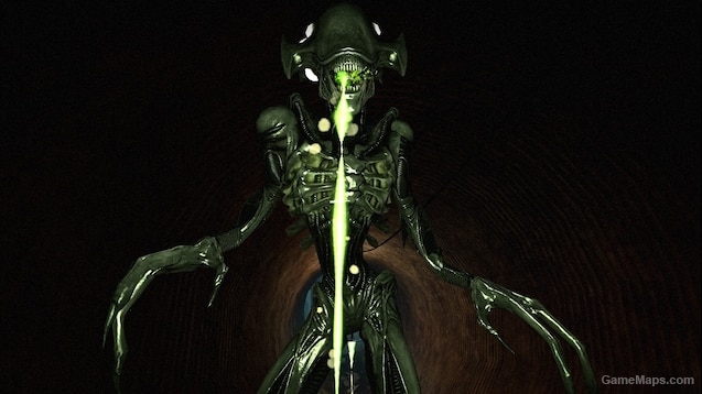 Alien Xenomorph Spitter Aliens Colonial Marines