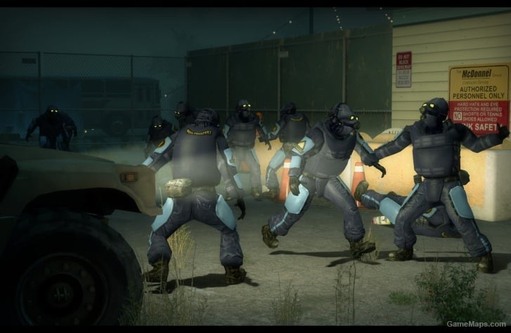 All common is combine soldier prisonguard for l4d2