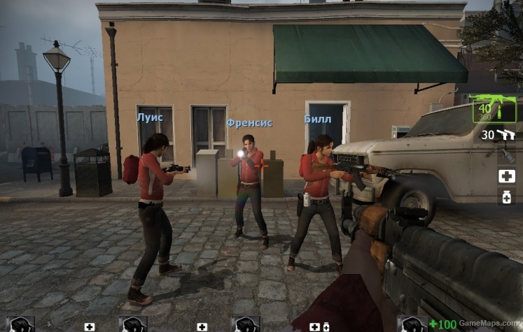 All survivors is Zoey in l4d1 campaigns