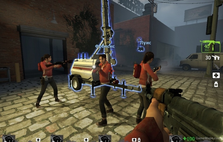 All survivors is Zoey in l4d1 campaigns