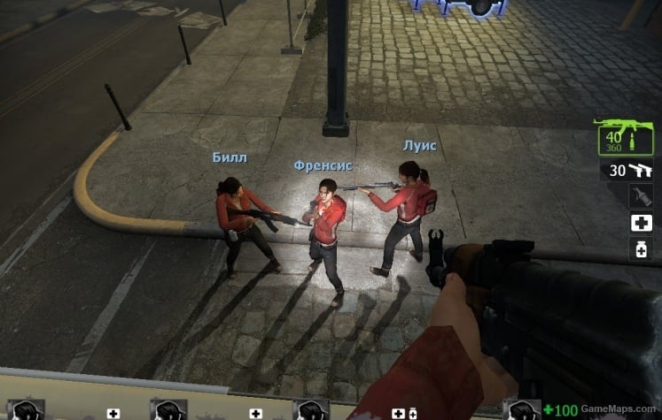 All survivors is Zoey in l4d1 campaigns