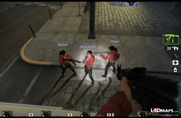 All survivors is Zoey in l4d1 campaigns for multiplayer