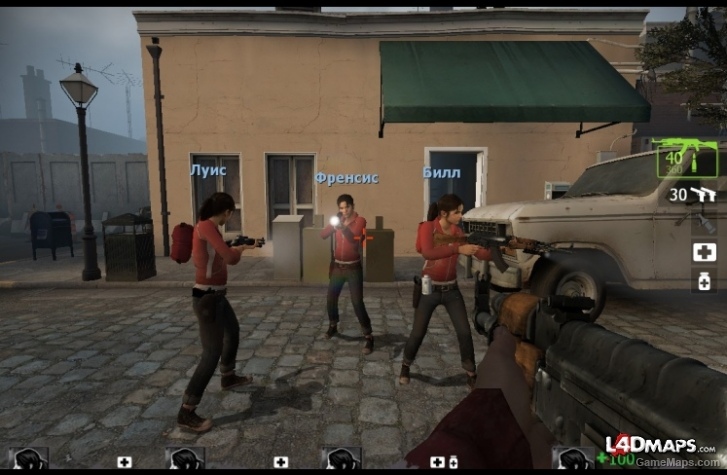 All survivors is Zoey in l4d1 campaigns for multiplayer