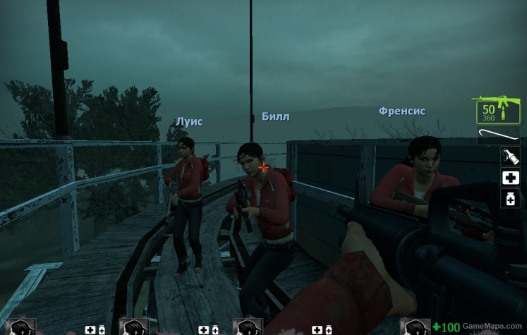 All survivors is Zoey in l4d2 campaigns