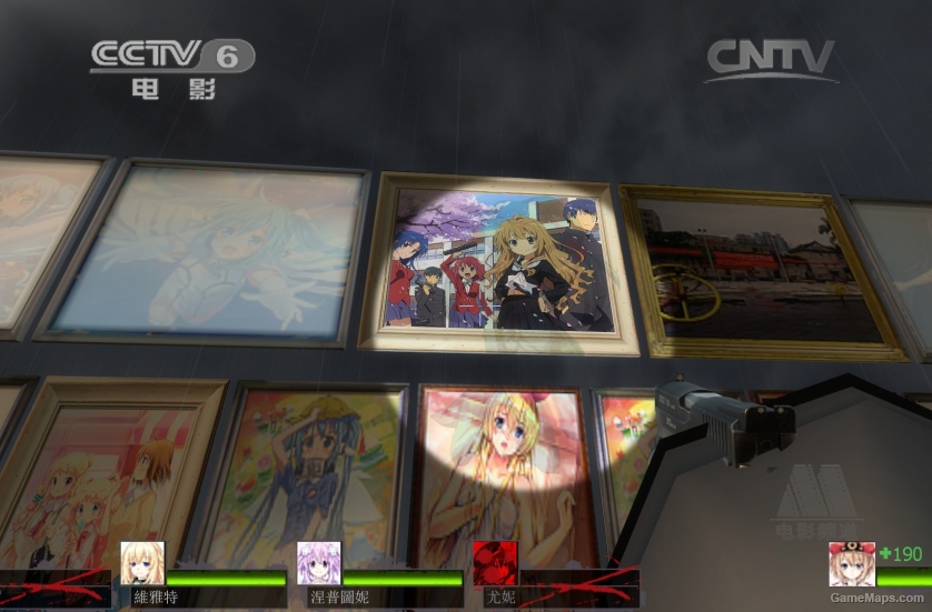 Animated illustrations replace some art paintings