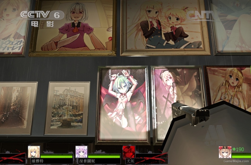 Animated illustrations replace some art paintings